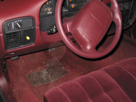 1991 Ford LTD Crown Victoria - Photograph of a vehicle interior, not a technical document.