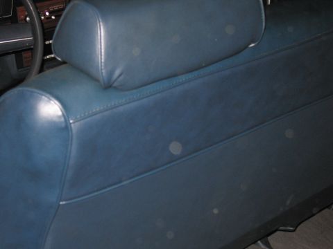 1991 Ford LTD Crown Victoria - Photograph of a vehicle seat, not a technical document.
