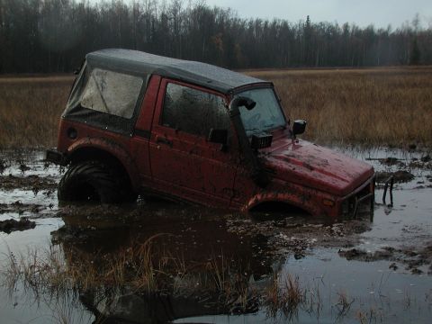 1987 Suzuki Samurai “deepmud”