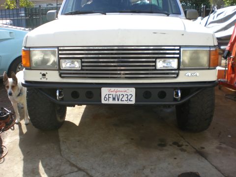 1990 Ford Bronco - License plate brackets added, now its finished. For now