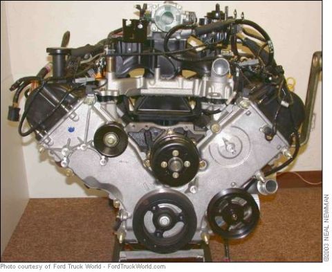 2007 Ford Mustang - This is an engine assembly, not a complete vehicle.