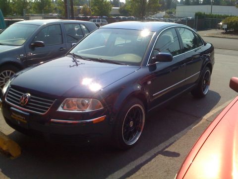 2004 Volkswagen Passat - Step 1, new wheels and tires...