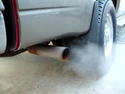 1900 Ford Wagon - the 2000 Excursion with a straight pipe in place of the muffler
