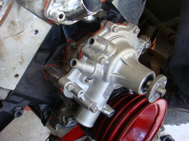 aluminum water pump