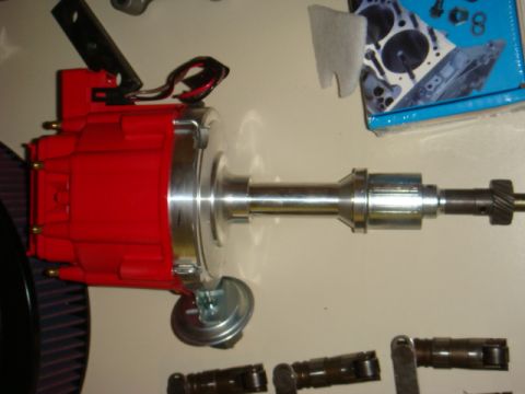 1971 Ford Bronco - Pro Comp billet distributor w/ 50,000 volt HEI coil