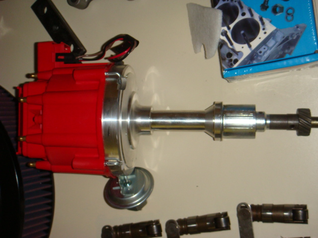 Pro Comp billet distributor  w/ 50,000 volt HEI coil
