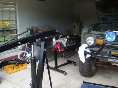 1971 Ford Bronco - Engine swap