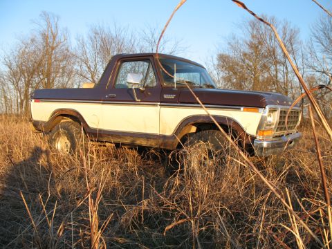 1979 Ford Bronco - running through the bush
