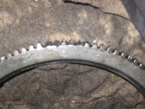 1995 Ford Bronco - here I have six teeth almost flattened out