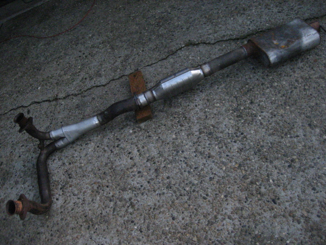 magnaflow cat #93519, flowmaster y-collector