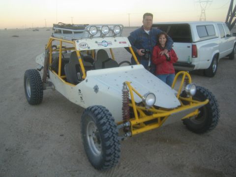1990 Ford Bronco - Tim & Rory with their Buggy.