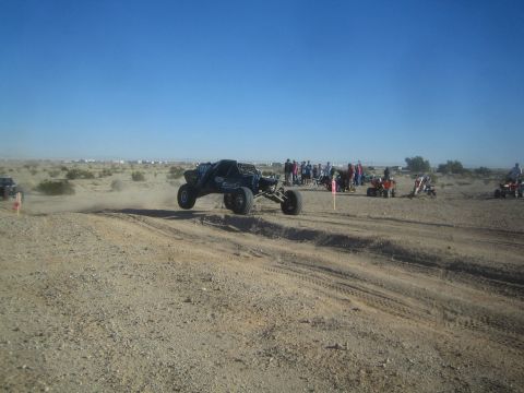 1990 Ford Bronco - Race action