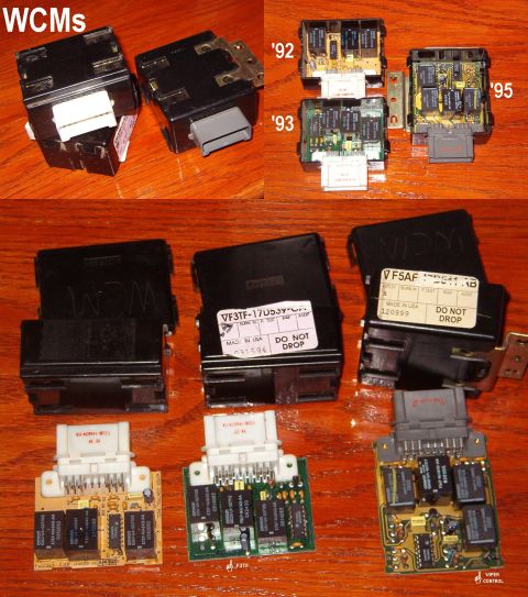 1983 Ford Bronco - WIper Control Modules used from '92-up I used to think they all took the same module, but the white connector is keyed differently from the…