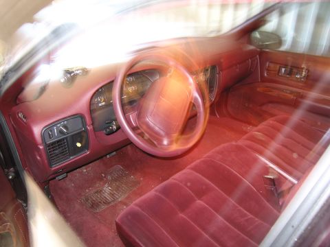 1991 Ford LTD Crown Victoria - Photograph of a vehicle interior, not a technical document.