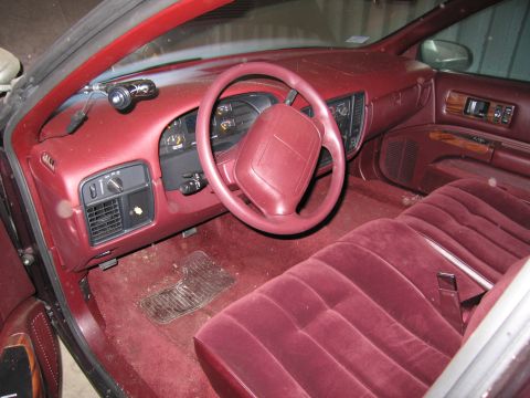 1991 Ford LTD Crown Victoria - Photograph of a vehicle interior, not a technical document.