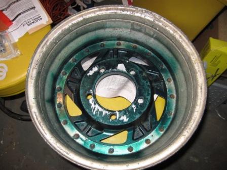 1993 Ford Bronco - Back of wheel.