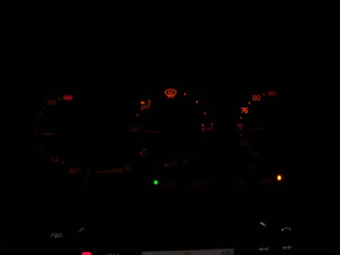 1998 Volvo V70 - Now it's a bit too bright on the top. I need to move the LEDs on the right side back a bit to even it out and it'll look perfect.