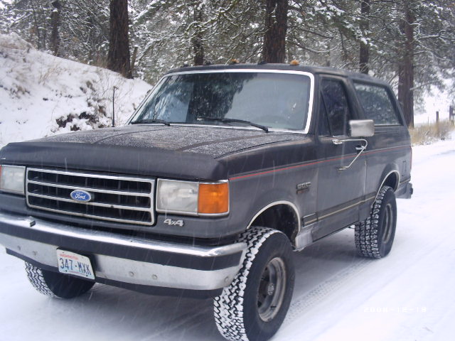 1988 Ford Bronco “shine”