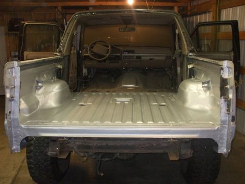 1995 Ford Bronco - inside tub second coat