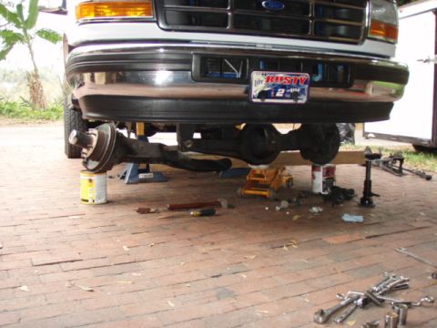 1996 Ford Bronco - It's coming along rather slowly.