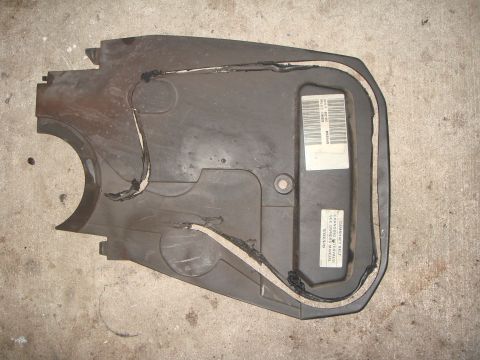 1998 Volvo V70 - The belt sliced neatly through the cover