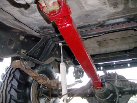 1984 Ford Bronco - rear driveshaft installed
