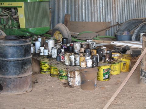 1993 Ford Bronco - be sure to drain your oil filters; it's good for the environment!