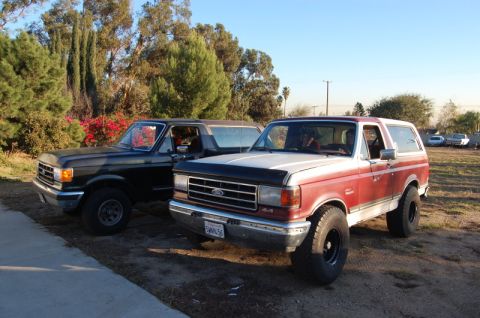 1989 Ford Bronco - Broncos corner shot