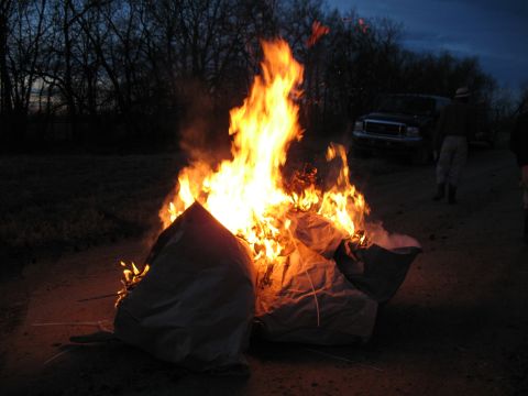 1993 Ford Bronco - Gotta get rid of the sacks somehow...