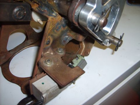 1993 Ford Crown Victoria - This photo shows a part of a steering column assembly, not a complete vehicle.