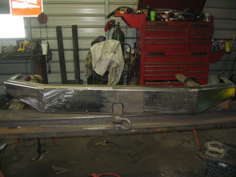 1995 Ford Bronco - almost done....just need to weld up the receiver and mount it up
