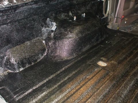 1995 Ford Bronco - shot of drivers side herculiner/first coat