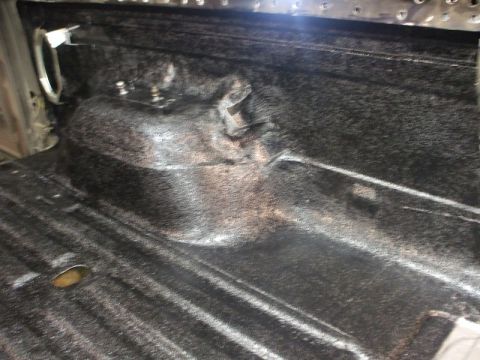 1995 Ford Bronco - shot of passengers side herculiner/first coat