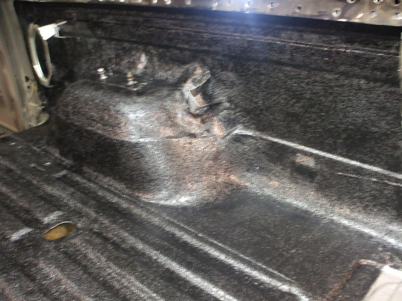 shot of passengers side herculiner/first coat