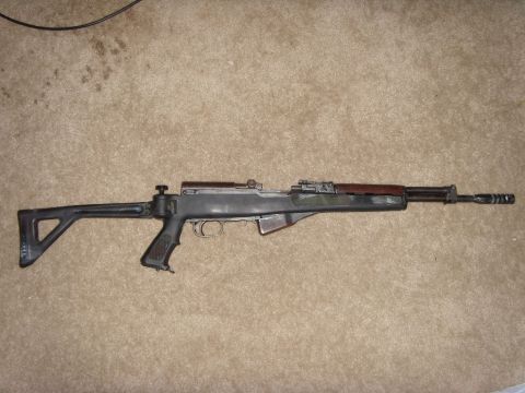 1978 Ford Bronco - This image shows a firearm, specifically an SKS rifle, not a vehicle.
