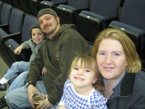 1994 Ford Bronco - Family enjoys an event from the stands, with two children in the foreground.
