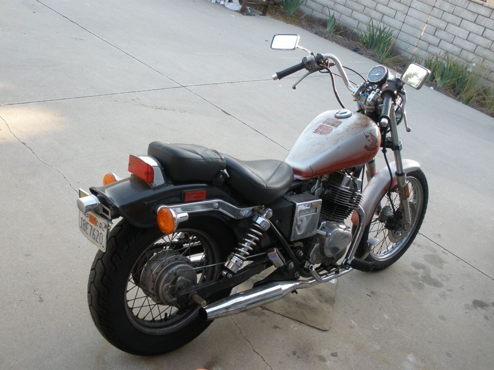 1985 Honda CMX250 Rebel “Moped (sold 8/12)”
