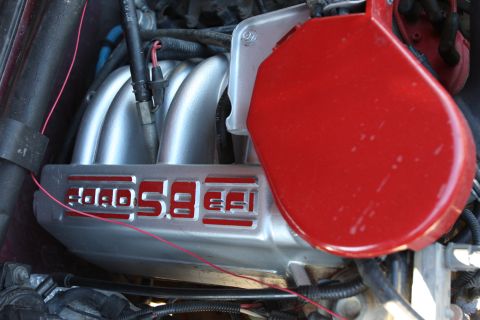 1996 Ford Bronco - back when I hydrolocked my engine, I painted this while it was apart