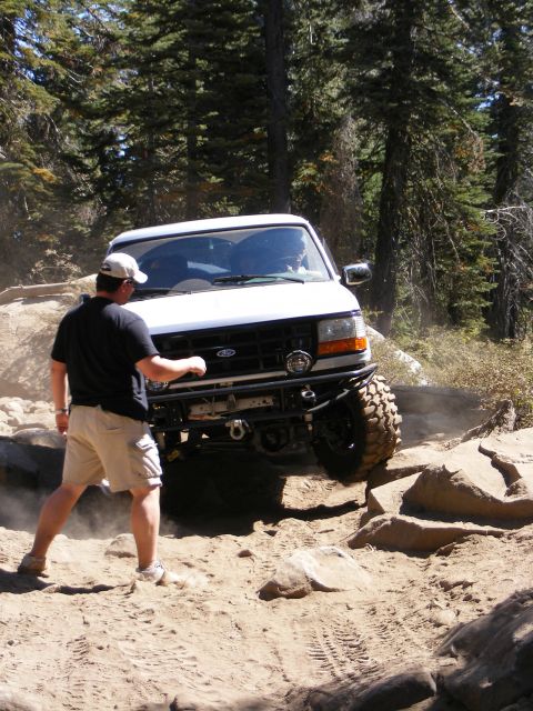 1996 Ford Bronco - Heading into the first trail with a little direction....