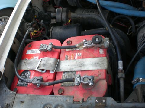 1990 Ford Bronco - dual optima's stock location