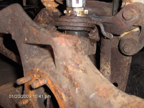 1987 Ford Bronco - passenger's side knuckle/axle