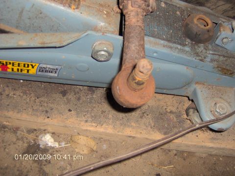 1987 Ford Bronco - passenger's side outer tie rod.
