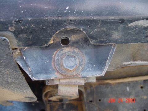1989 Ford Bronco - New mounting location