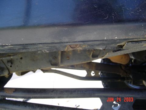 1989 Ford Bronco - Much better...now the sliders will fit