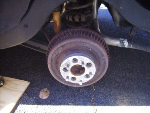 1988 Ford Crown Victoria LTD - 1in Spacers on the Back to correct the funky OEM tuck