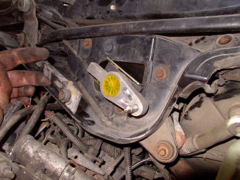 1990 Lincoln Town Car - This is the wiper transmission, on the motor, going back in.