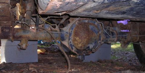 1988 Ford Bronco - this is forsale. 8.8 with 3.55 gears