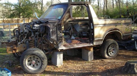 1988 Ford Bronco - this what is still together. Would like to sell