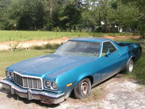 1974 Ford Ranchero - The way I found her.