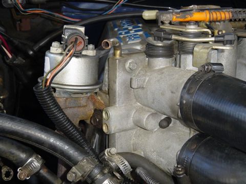 1987 Ford Bronco - blocked off coolant lines